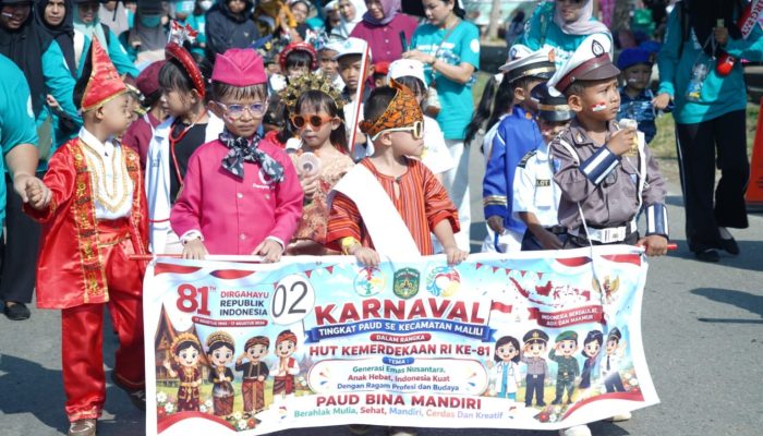 Dari Anak TK hingga Lansia, Warga Malili Semarakkan HUT ke-81 RI