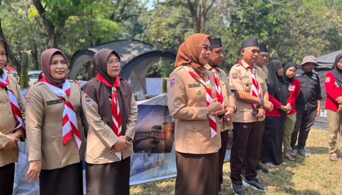 dr. Ani Nurbani Irwan Beri Dukungan Penuh bagi Kontingen Pramuka Luwu Timur di Jamnas 2026