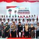 Dikukuhkan Bupati Irwan, Paskibraka Lutim Siap Kibarkan Merah Putih di HUT RI ke-81