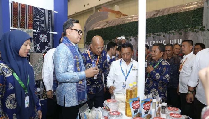 Kunjungi Stand Lutim, Wamendagri Bima Arya Tertarik dengan Dange Juara