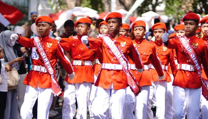 Pemkab Jeneponto Gelar Gerak Jalan Indah Semarak HUT RU