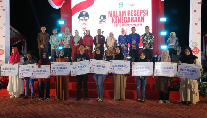 51 Warga Lutim Terima Klaim JKM dan Beasiswa pada Malam Resepsi Kenegaraan
