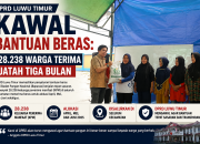 DPRD Luwu Timur Kawal Bantuan Beras: 28.238 Warga Terima Jatah Tiga Bulan