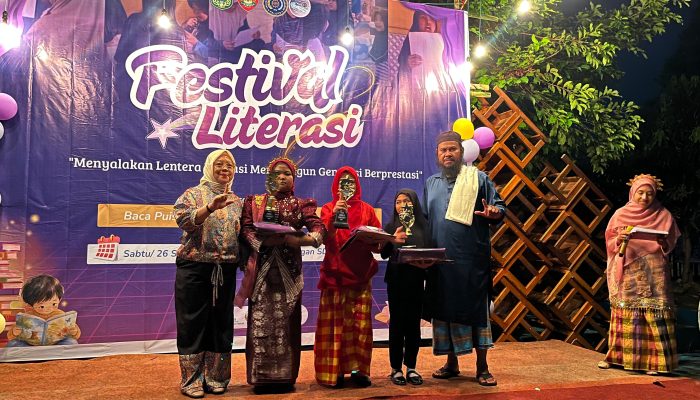 Festival Literasi di UPT SDN 228 Lagaroang, Nyalakan Semangat Membaca dan Berprestasi