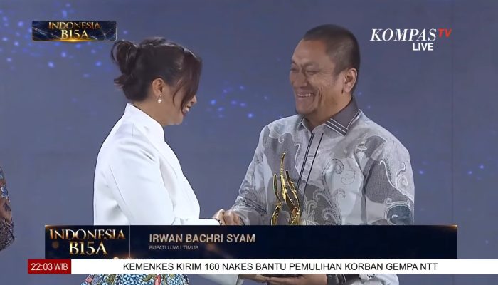 Luwu Timur Bersinar di Panggung Nasional, Bupati Irwan Terima Penghargaan Ekraf