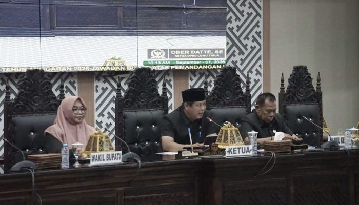 Wabup Puspawati Jawab Pandangan Fraksi DPRD soal Perubahan APBD Luwu Timur 2026