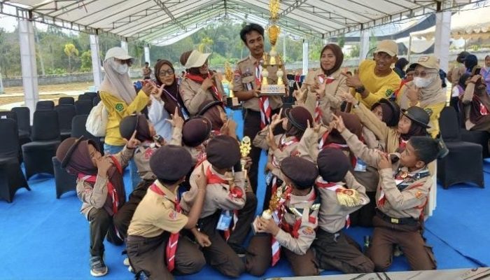 Kwarran Angkona Tak Terbendung, Sabet Juara Umum Scout Camp 2026 dengan 1.988 Poin