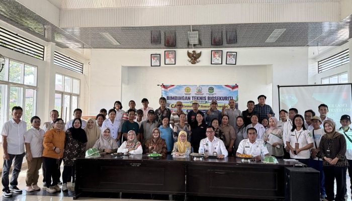Bekali Peternak Keterampilan Biosekuriti, Dinas Pertanian Lutim Cegah Penyakit Ternak Menular