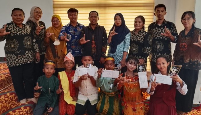 Wakili Angkona, Empat Siswa SD Torehkan Prestasi di Festival Tunas Bahasa Ibu 2026