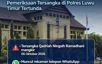 Rekaman Telepon Diduga Oknum Propam Polda Sulsel Suruh Tunda Pemeriksaan di Polres Luwu Timur