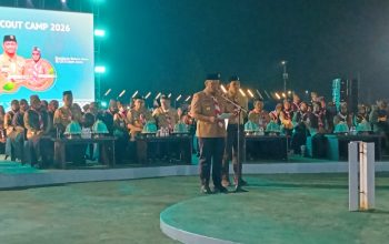 Bupati Irwan Bachri Syam Resmi Buka Scout Camp dan JOTA-JOTI Gerakan Pramuka Luwu Timur