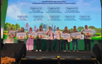 Luwu Timur Raih Peringkat Pertama Realisasi Penyaluran Pupuk Bersubsidi 2026 Regional 4A Sulsel